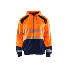 Huomiovärinen huppari Blåkläder 3546 2528