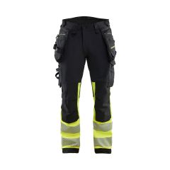 Huomioväriset riipputaskuhousut 4-way stretch Blåkläder 1125