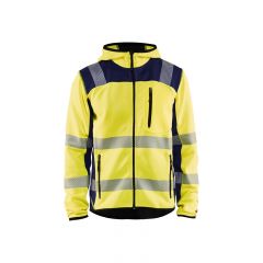 Blåkläder neulottu softshell