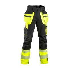 Huomioväriset, joustavat riipputaskuhousut Dimex 60851Y