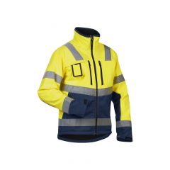 Huomiotakki softshell Blåkläder 4900