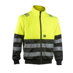 Huomiovärinen vetoketjucollege lk2 Dimex 4502Y