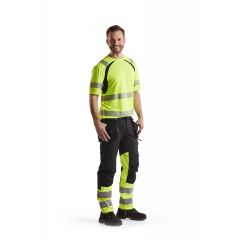 Huomiovärinen UV-suojattu hengittävä t-paita Blåkläder 3397