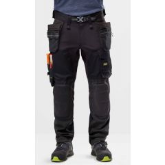 Riipputaskuhousut + polvisuojat AW Stretch Snickers 6590