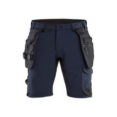 Riipputaskushortsit 4-way stretch Blåkläder 1702