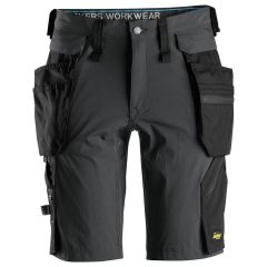 Joustavat shortsit irrotettavilla riipputaskuilla LiteWork Snickers 6108