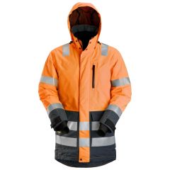 Huomiovärinen parkatakki AllroundWork lk 3 Snickers 1830
