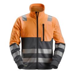 Snickers allroundwork turvafleece 8035, joustava fleece, joka on mukavan lämmin työtakki kevääseen tai syksyyn.