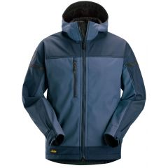 Softshellstretch-takki hupulla Snickers 1226