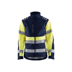 Huomiovärinen stretch softshelltakki Blåkläder  4497