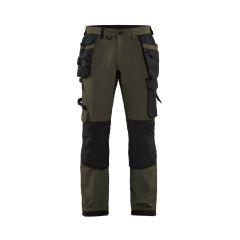 Joustavat riipputaskuhousut 4-way stretch Blåkläder 1522