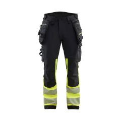 Huomioväriset riipputaskuhousut 4-way stretch Blåkläder 1125
