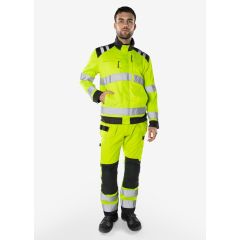 Fristads Green ympäristöystävällinen huomiovärinen takki LK 3