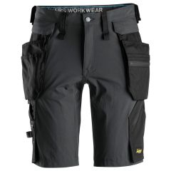 Joustavat shortsit irrotettavilla riipputaskuilla LiteWork Snickers 6108