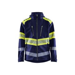 Huomiovärinen stretch softshelltakki Blåkläder 4494