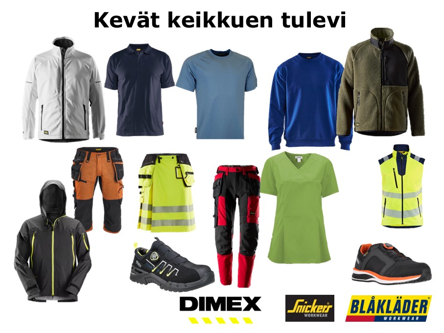 Kev&auml;tty&ouml;vaatteet