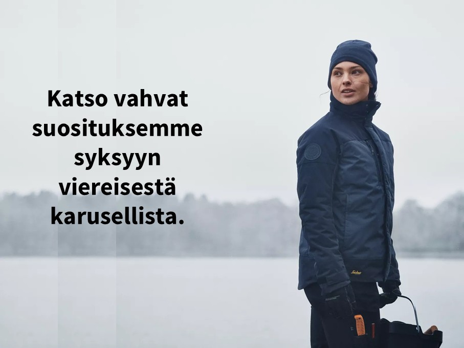 Ty&ouml;vaatteet ja ty&ouml;keng&auml;t Syksyn suositukset 